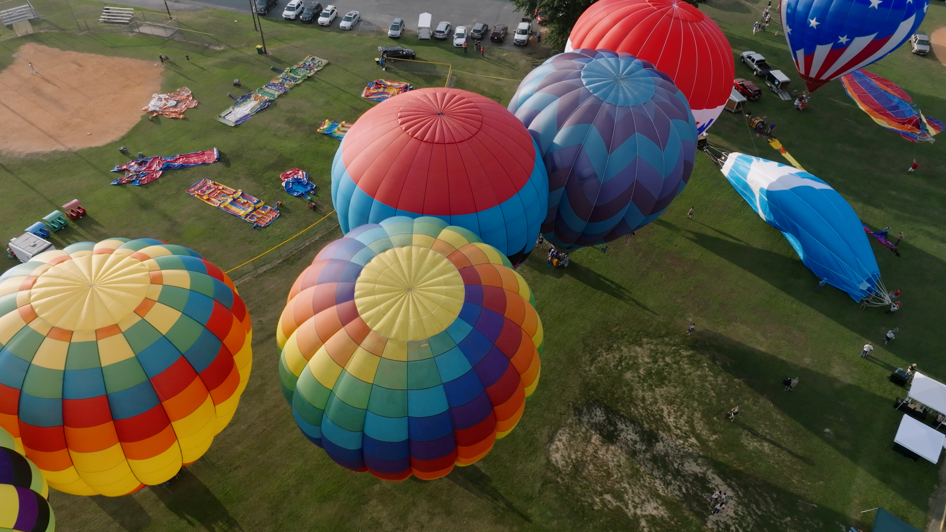 Balloons over Anderson From the Sky Stories March 20, 2024